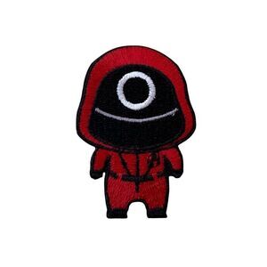 Squid Game Circle Embroidered Patch
